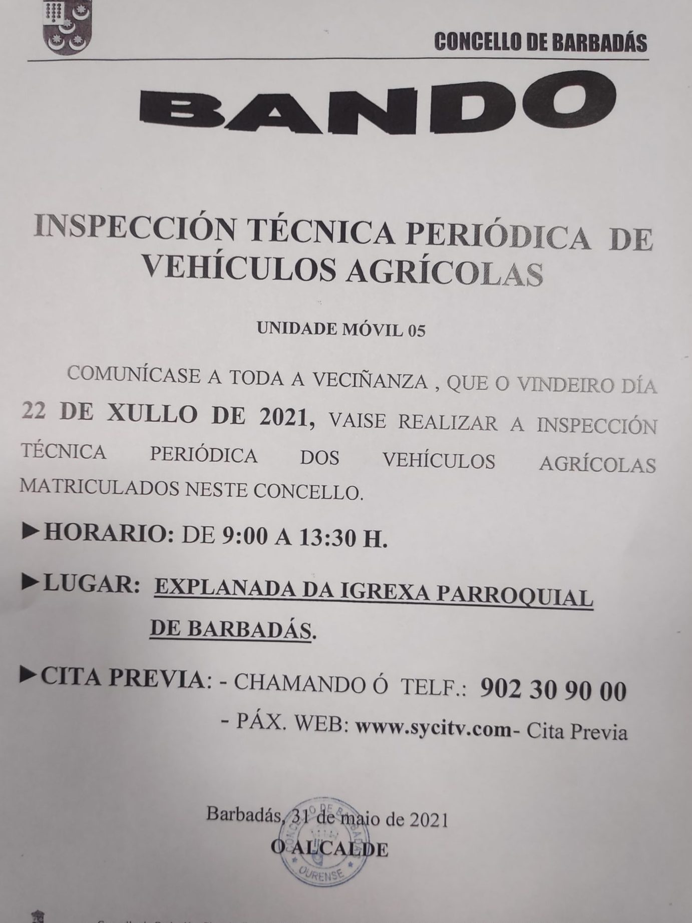 Cita Previa en Extranjería en Oliva (Valencia)