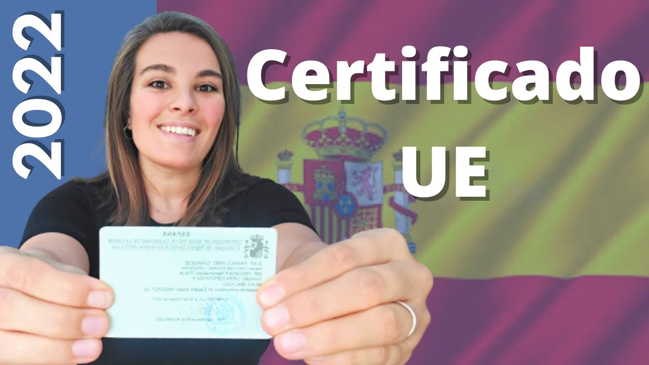 Dónde pedir certificado de registro de ciudadano de la Unión Europea