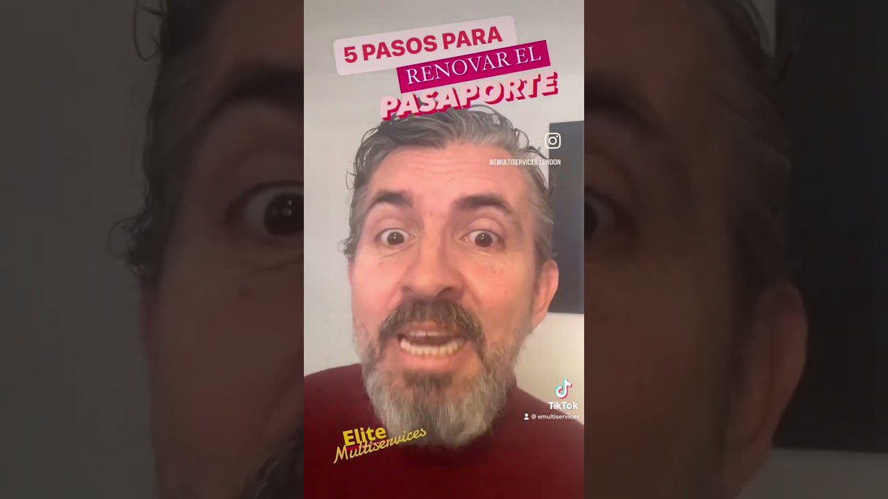 ¿Cómo sacar cita para renovar pasaporte español en Londres?