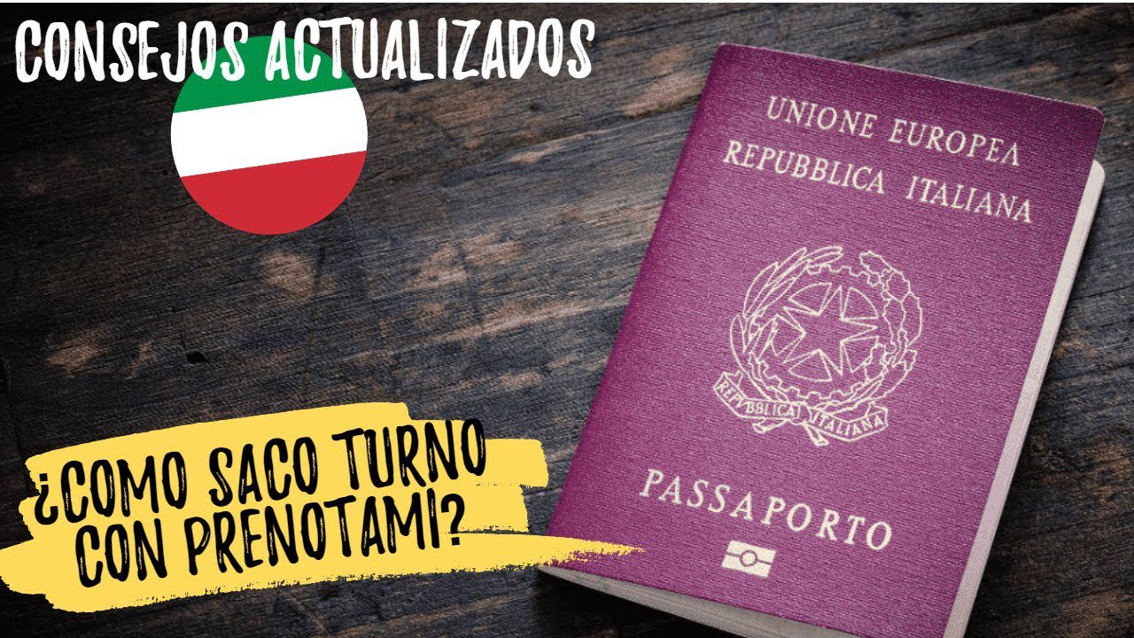 ¿Cuándo se liberan turnos para pasaporte italiano?