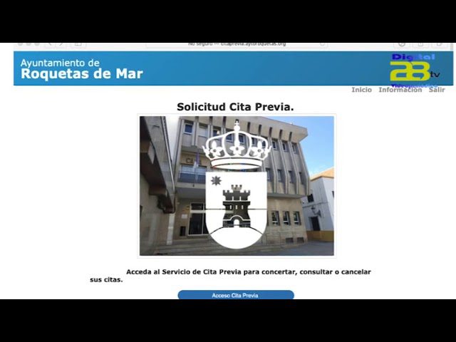 ¡Consigue tu cita previa en el Ayuntamiento de Roquetas de Mar de forma fácil y rápida!