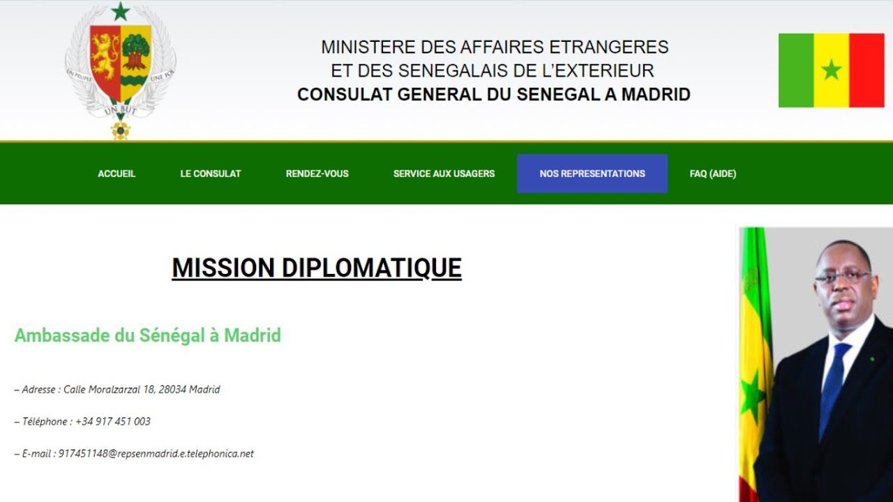 cita previa consulado de españa en senegal