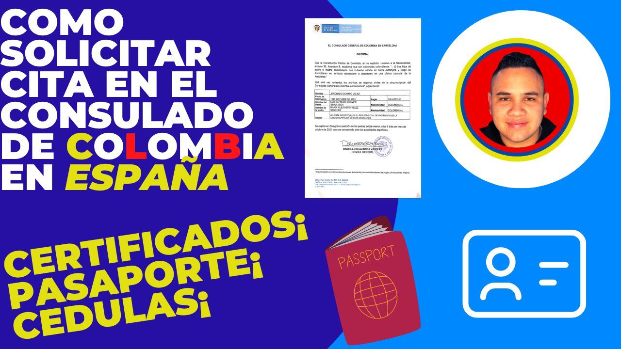Consulado Colombiano en Barcelona: Cómo conseguir cita previa paso a paso