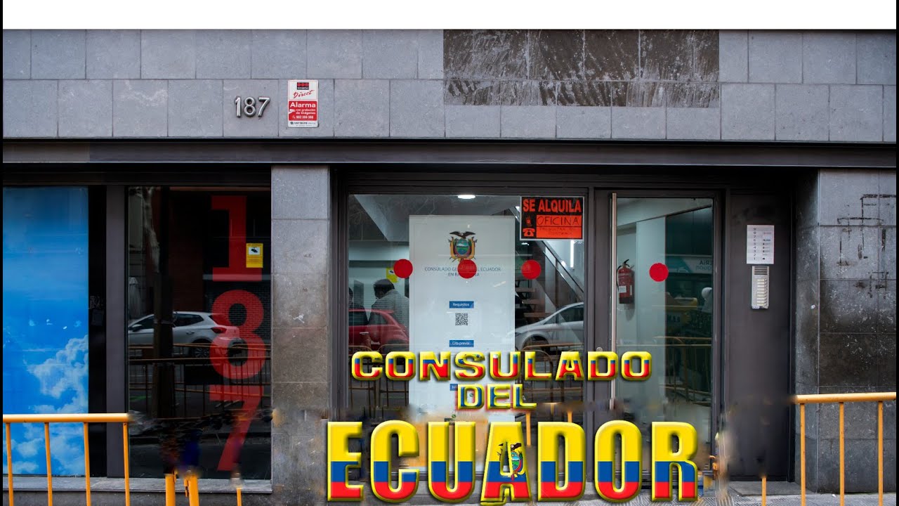 consulado ecuador en barcelona