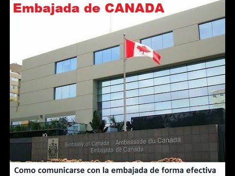 embajada de canadá en madrid