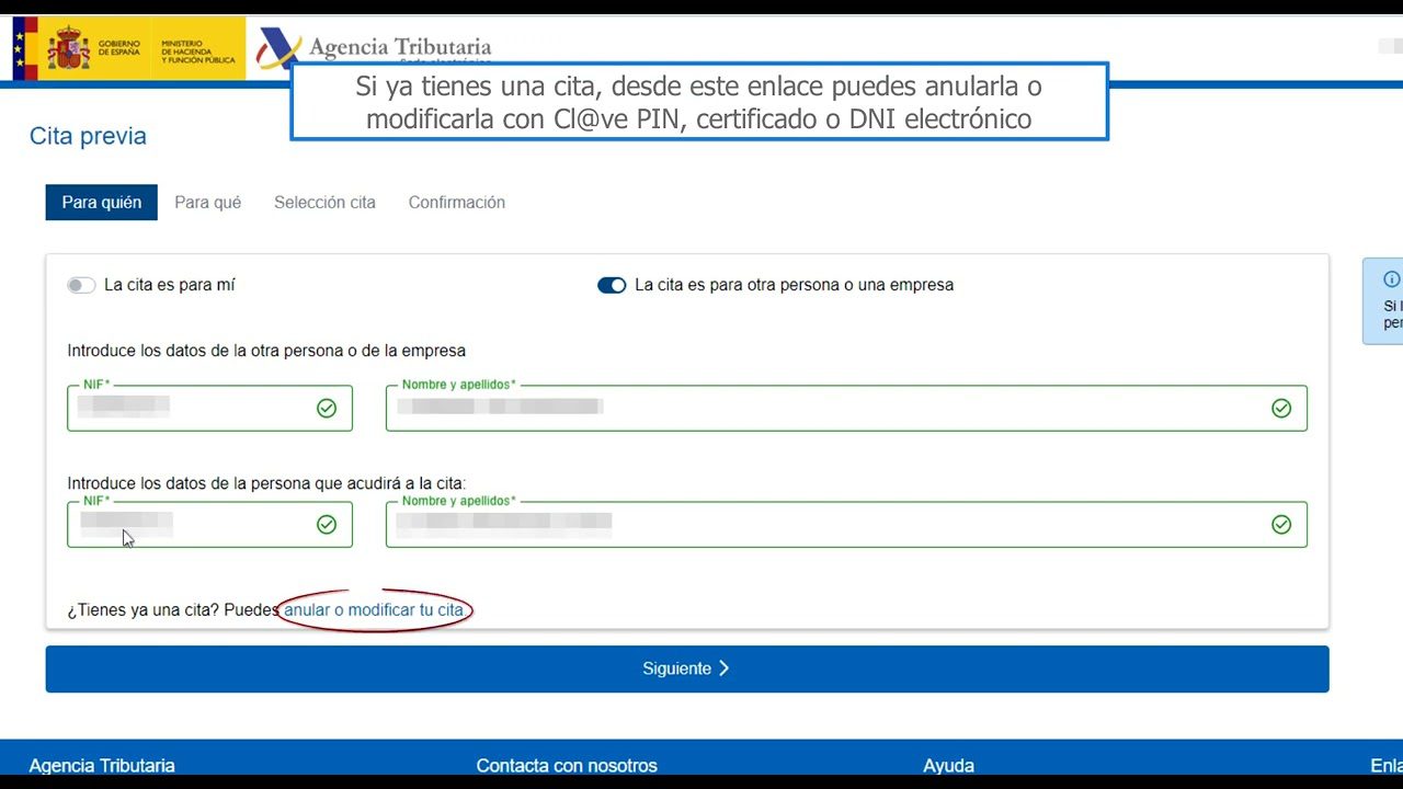 cita previa hacienda cantabria